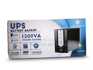 Lightwave 1200va Ups Battery Backup With Avr