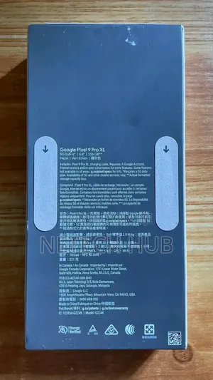 New Google Pixel 10 Pro Xl 5G 512 GB Black