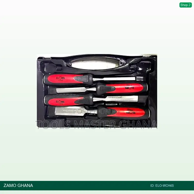 Elora 4pcs Wood Chisel Set Quality - Elo-Wch4s