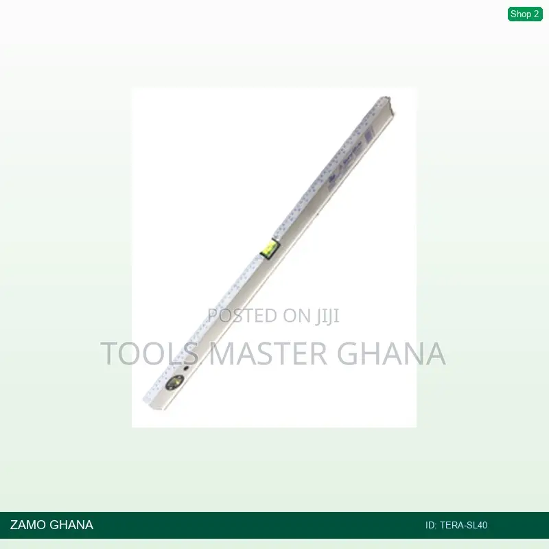 Spirit Level 40cm Silver Ri Model Silver - Tera-Sl40