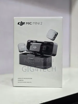 Dji Mic Mini 2 (2 Tx + 1 Rx + Cc) Wireless Microphone Combo