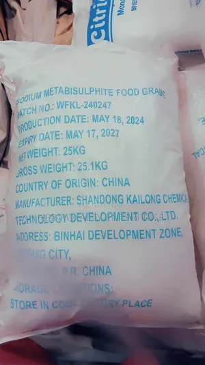 Sodium Metabisulphite Food Grade