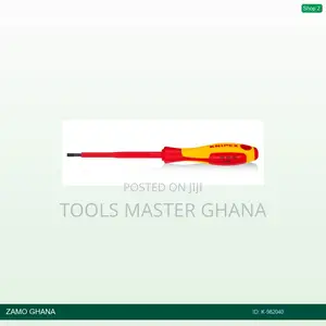 Screw Driver Slotted Flat 202mm 4mm 1000v Red/Yellow - K-982040