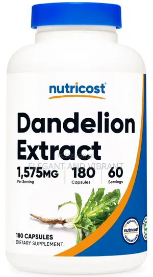 Dandelion Extract 525mg, 180 Capsules -
