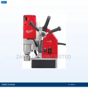 Magnetic Drill + Stand 1200w 41m 13m/Bit 2speed Autostop Perma - Mdp41
