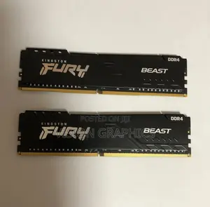 Kingston Fury Beast 32gb Single Stick Each (Ddr4-3200mhz