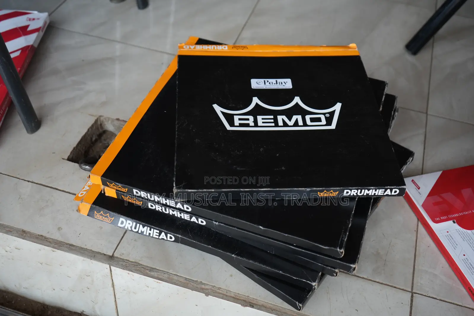 Original Remo Drum Heads – Pinstripe, Ambassador, Emperor More