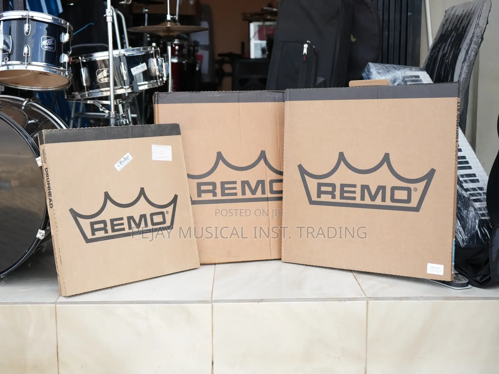 Original Remo Drum Heads – Pinstripe, Ambassador, Emperor More