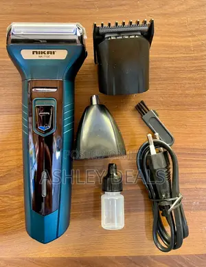 Overview Nikai 3-in-1 Rechargeable Shaver and Grooming Kit