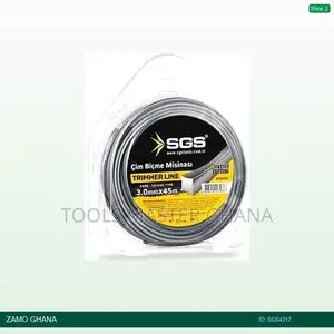 Trimmer Line 3.3mm X 37 Meter Square Type - Sgs4317