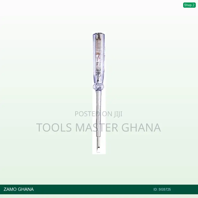 Vlotage Tester Pen Professional 190mm 110-250v Sl Flat Screw - Sgs725