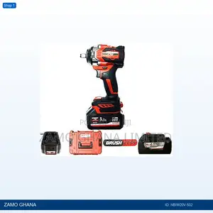 20v Impact Wrench 1/2 Inch Brushless 550nm Li-Ion Cordle - Nbiw20v-502