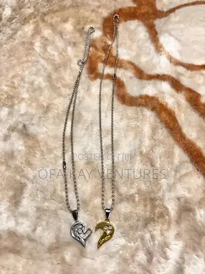 Love Heart Couple Necklace