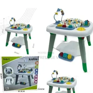Kidilo 3-in-1 Baby Activity Center