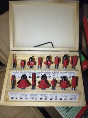 15pcs Router Bits Set