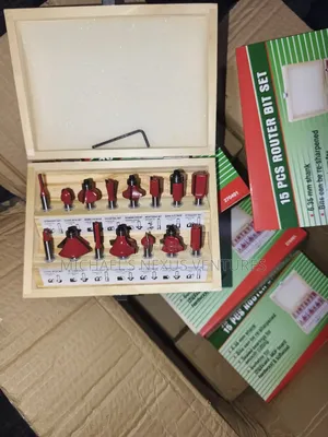 15pcs Router Bits Set