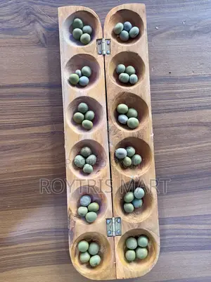 Oware Wooden Game