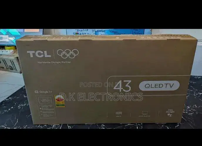 2026 TCL Qled 43 Inches Google Slim Tv