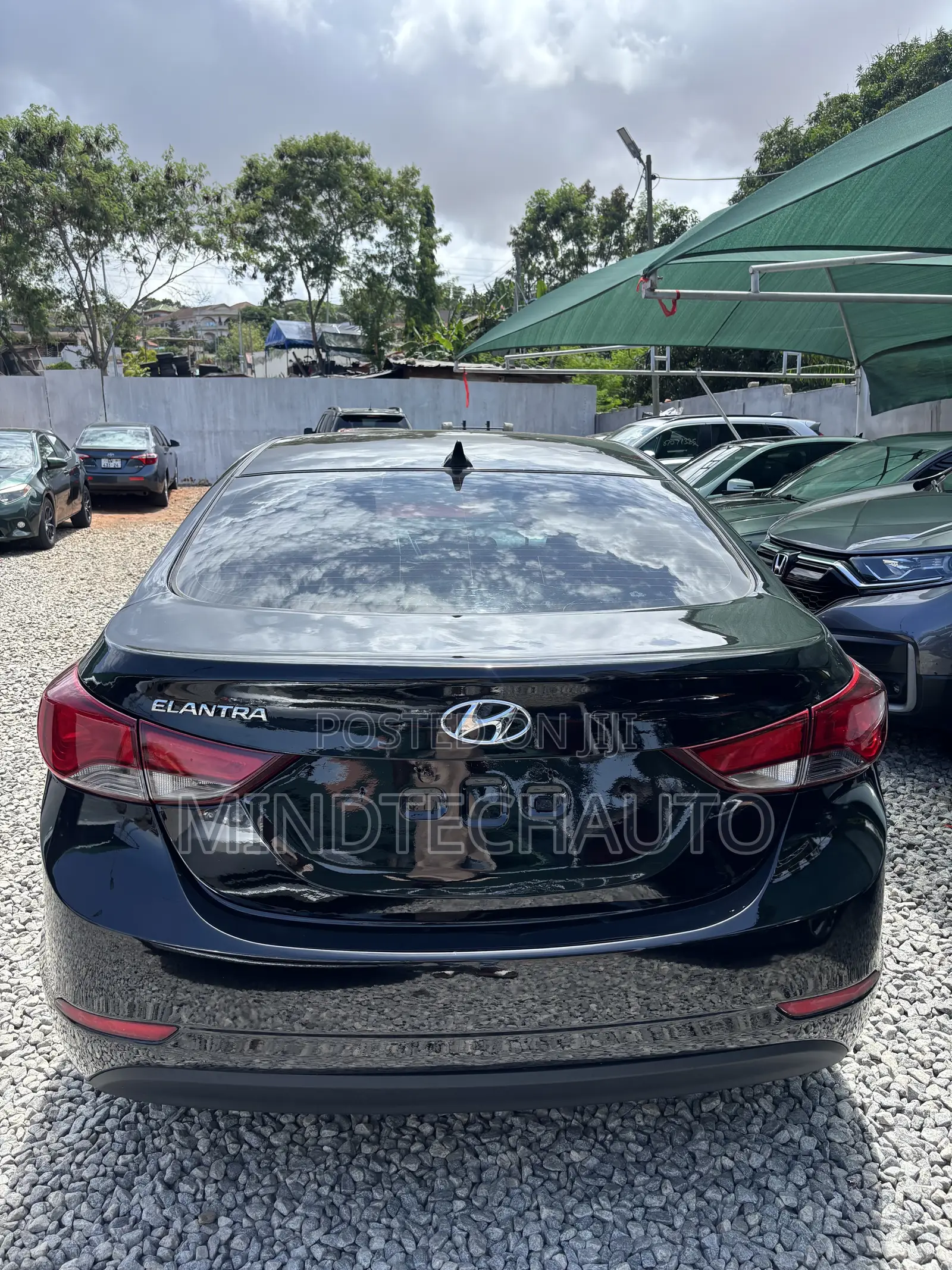 Hyundai Elantra Limited 4dr Sedan (1.8L 4cyl 6A) 2015 Black