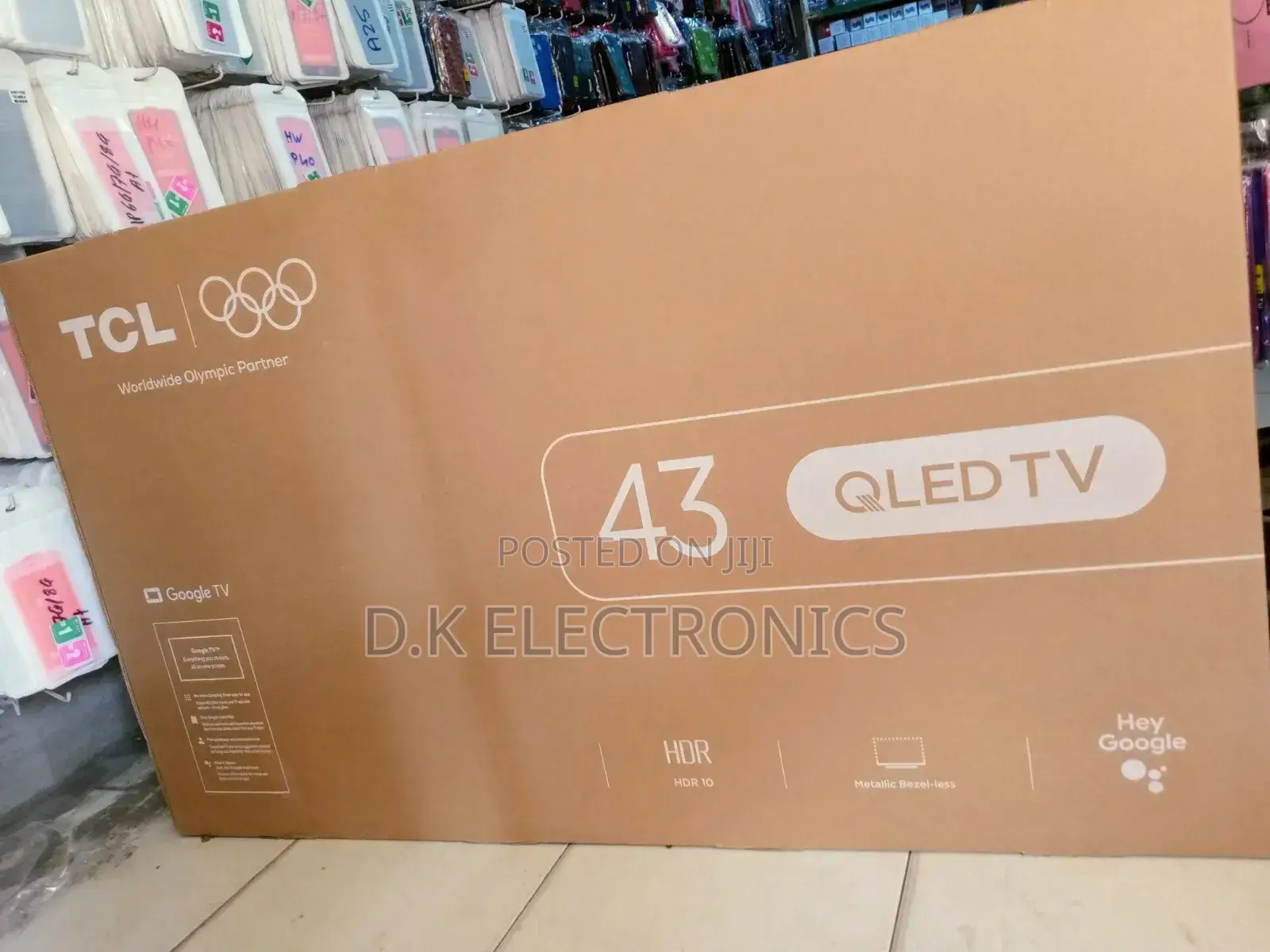 2026 TCL Qled 43 Inches Google Slim Tv