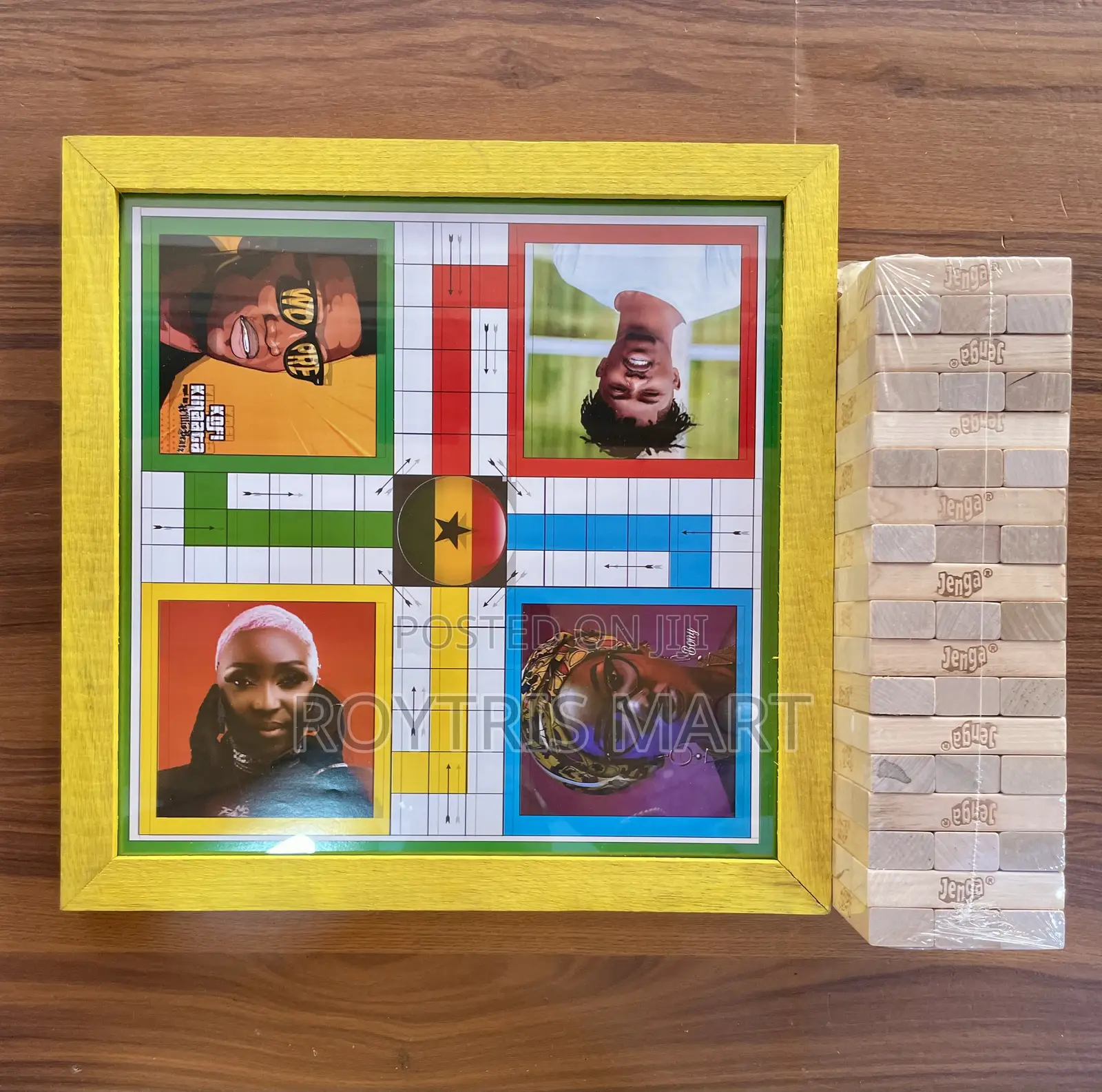 Jenga and Ludo Game