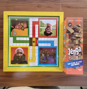 Jenga and Ludo Game