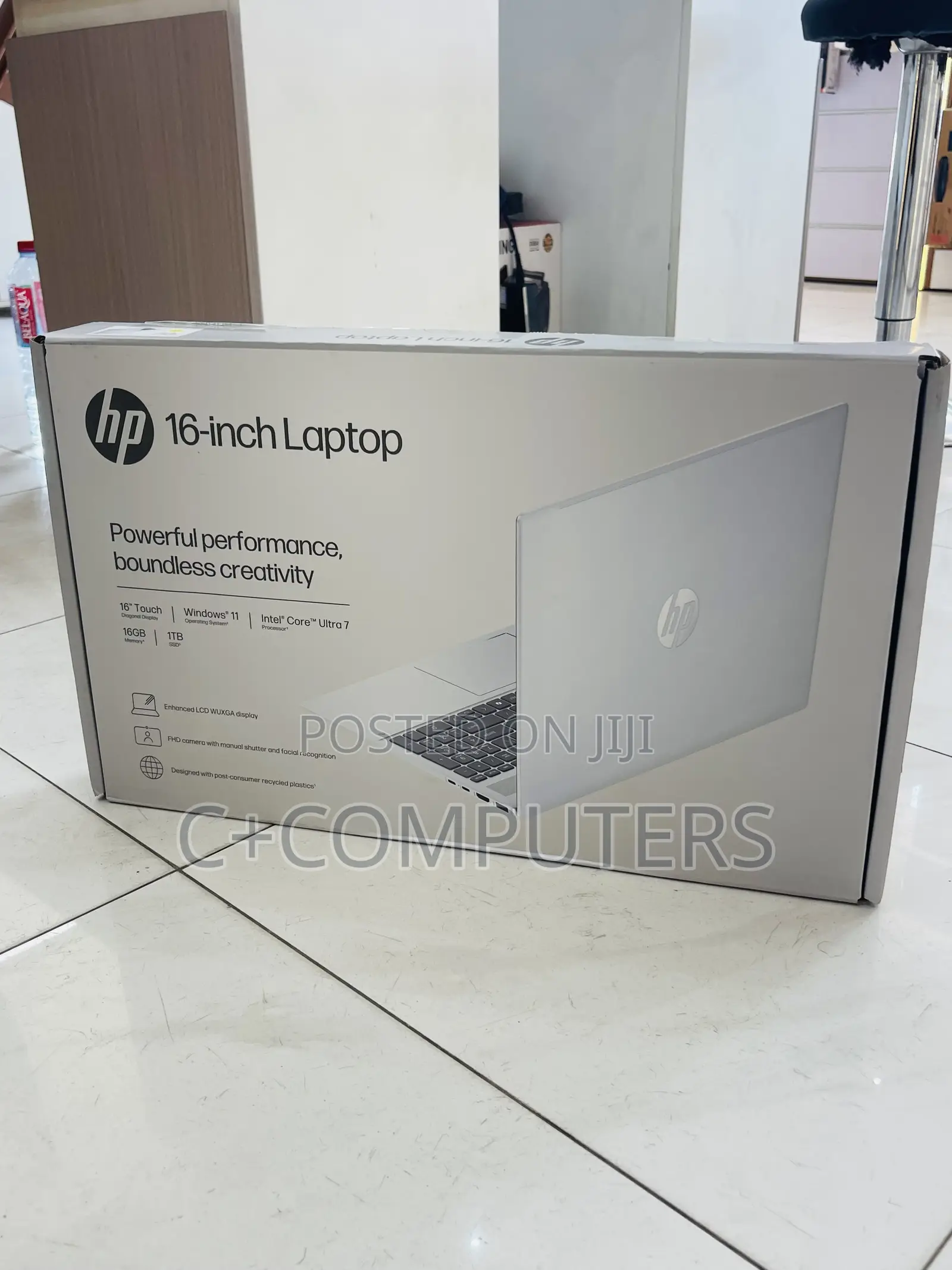 New Laptop HP OmniBook 5 16" 16GB Intel Core Ultra 7 SSD 1T