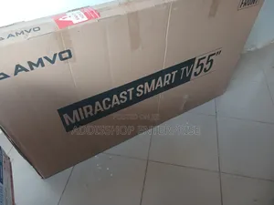 Amvo 55 Smart Android TV Uhd With Bluetooth