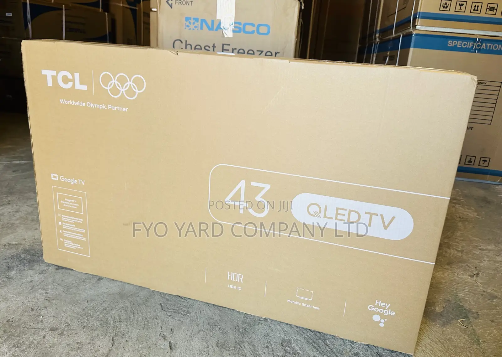 Budget Friendly TCL 43 Smart Qled Andriod Digital Satellite Tv