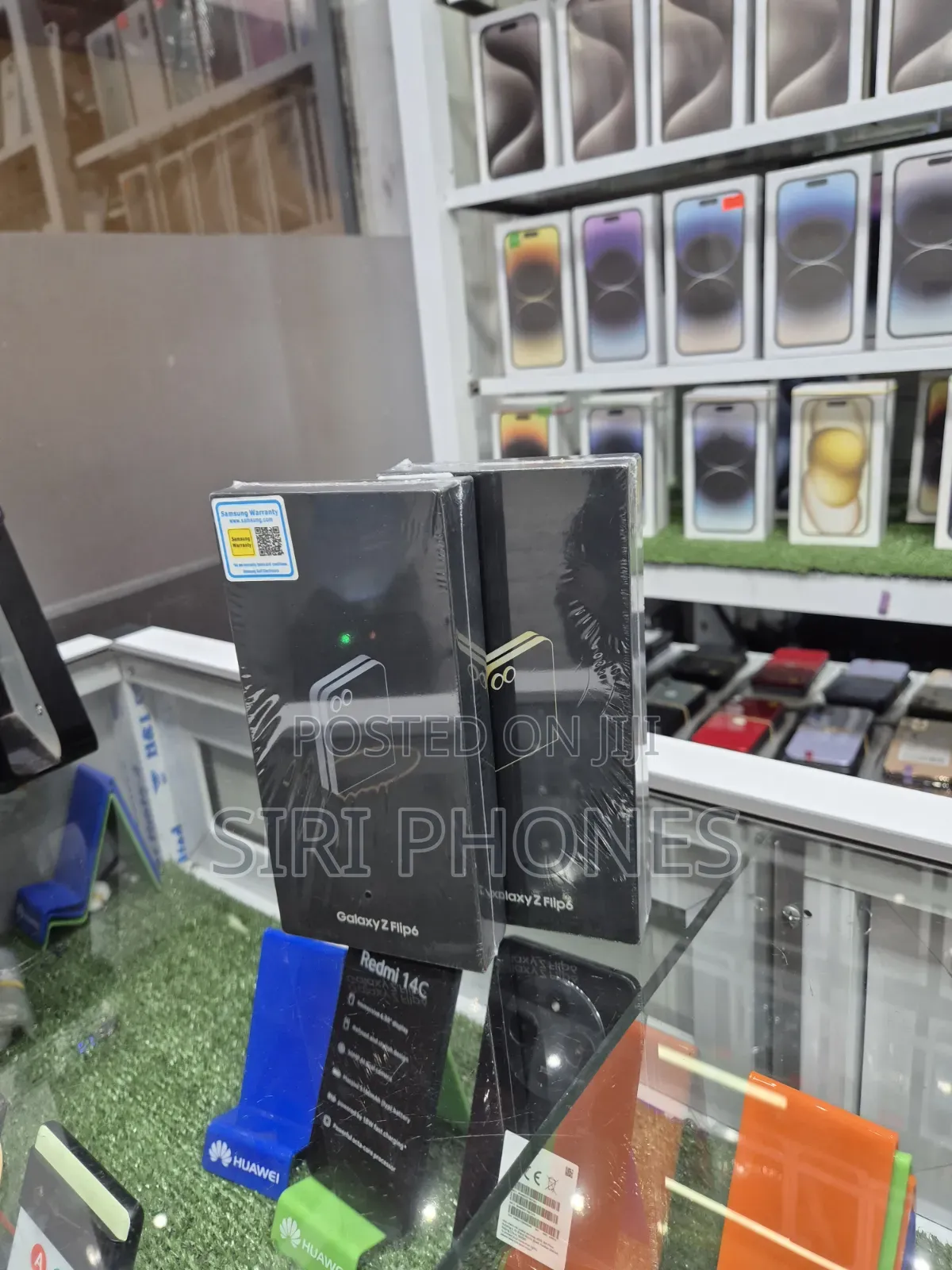 New Samsung Galaxy Z Flip6 256 GB Black