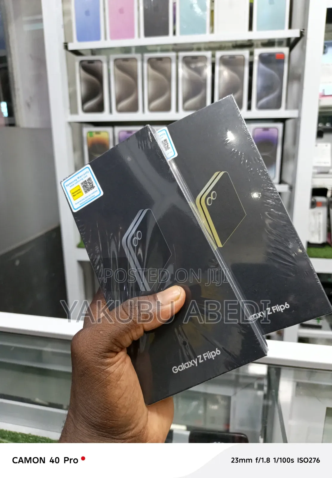 New Samsung Galaxy Z Flip6 256 GB Rose Gold