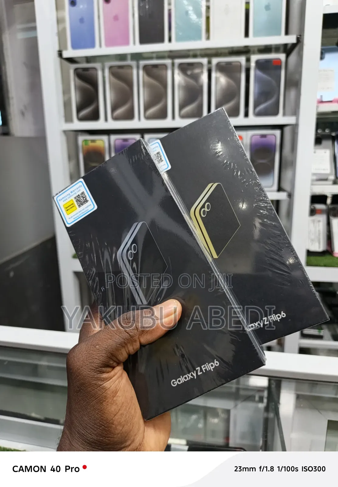 New Samsung Galaxy Z Flip6 256 GB Rose Gold