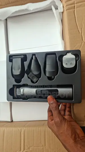 5-in-1 Grooming Kit Adjustable Stainless Steel Blade