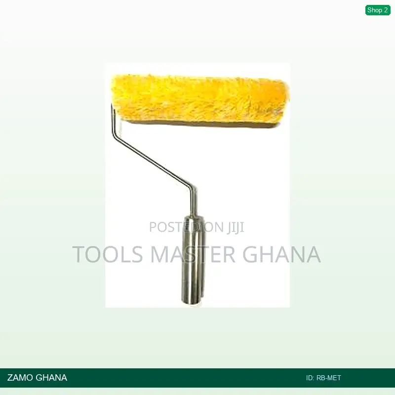 Roller Brush 9 Inch Metal Handle - Rb-Met