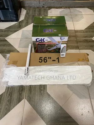 Gk-Uk 56" Long Blade Remote Control Ceiling Fan