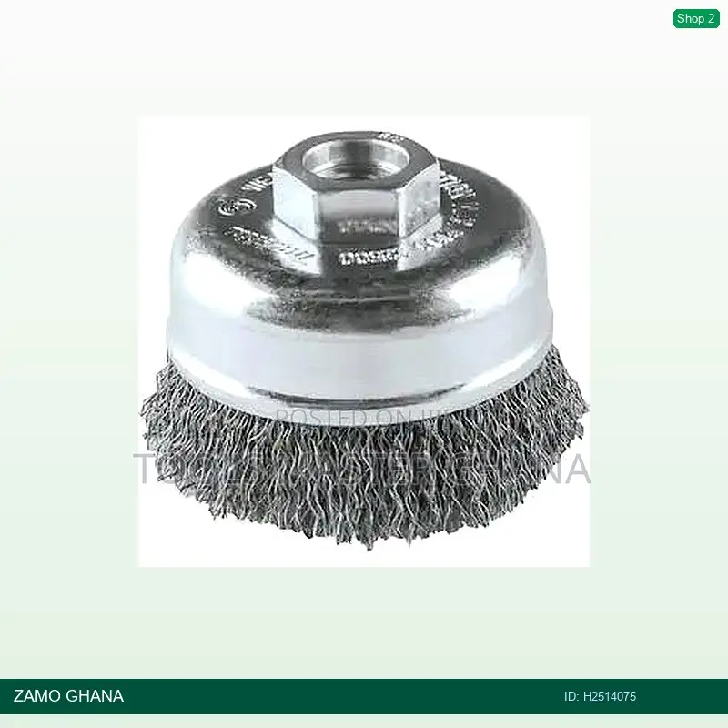 Cup Brush 5 Inch H/D Bowl Type Grado - H