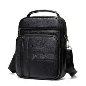 Genuine Leather Coffee Colour Hand And Crossbody Bag (Free Delivery)