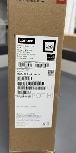 New Laptop Lenovo 16GB Intel Core Ultra 5 SSD 512GB