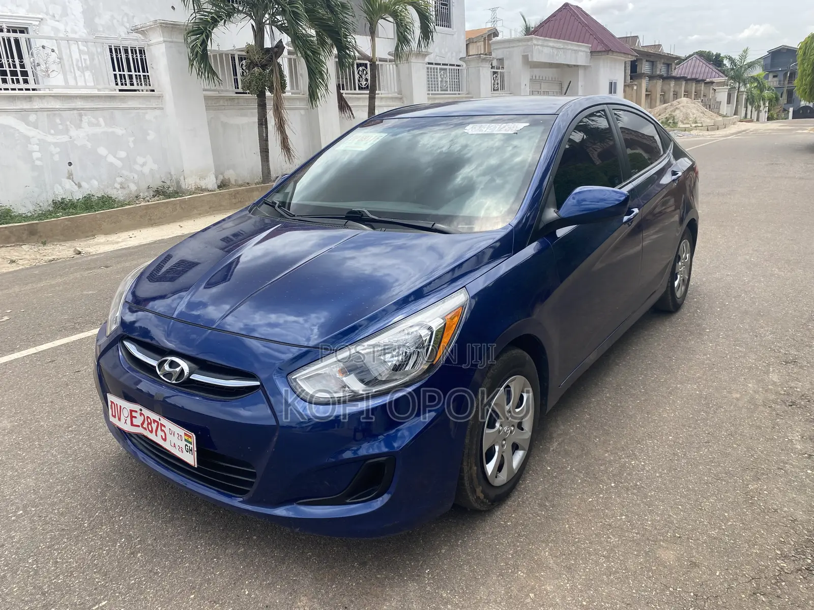 Hyundai Accent 2015 Blue
