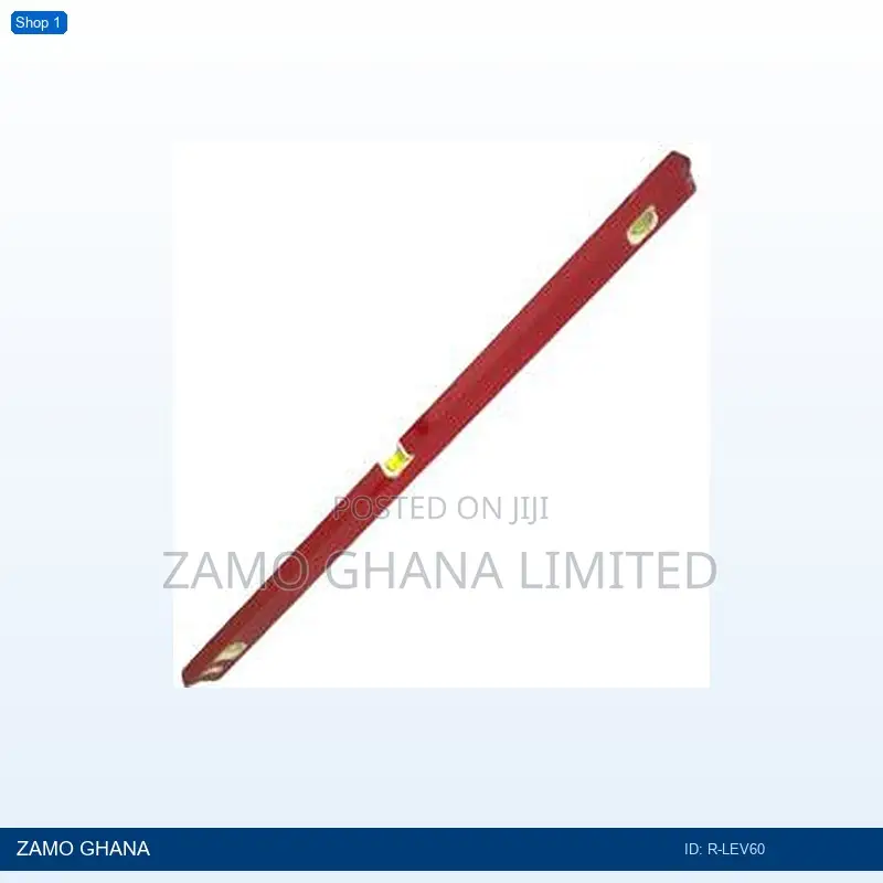 Red Magnetic Spirit Level 60cm - R-Lev60