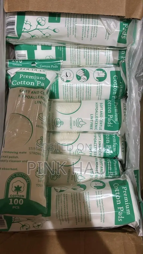 Cotton Pad 100pcs (Wholesale and Retail)