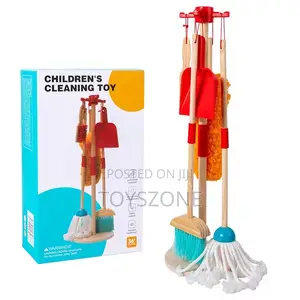 Kids Montessori Wooden Cleaning Set