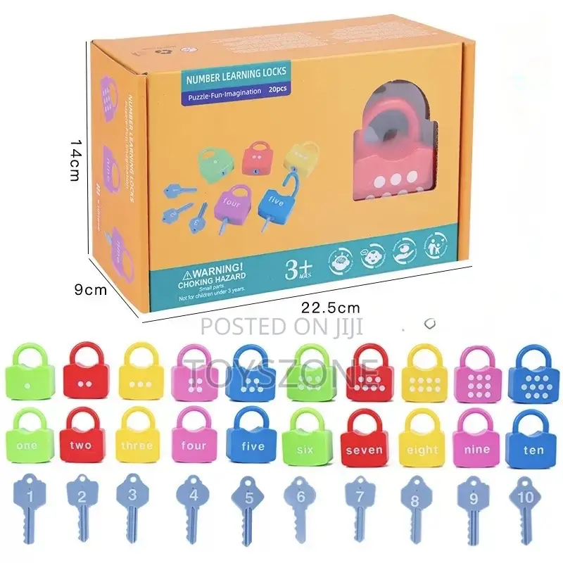 Numbers Montessori Matching Set