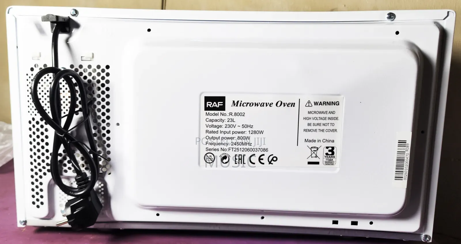 Microwave Oven