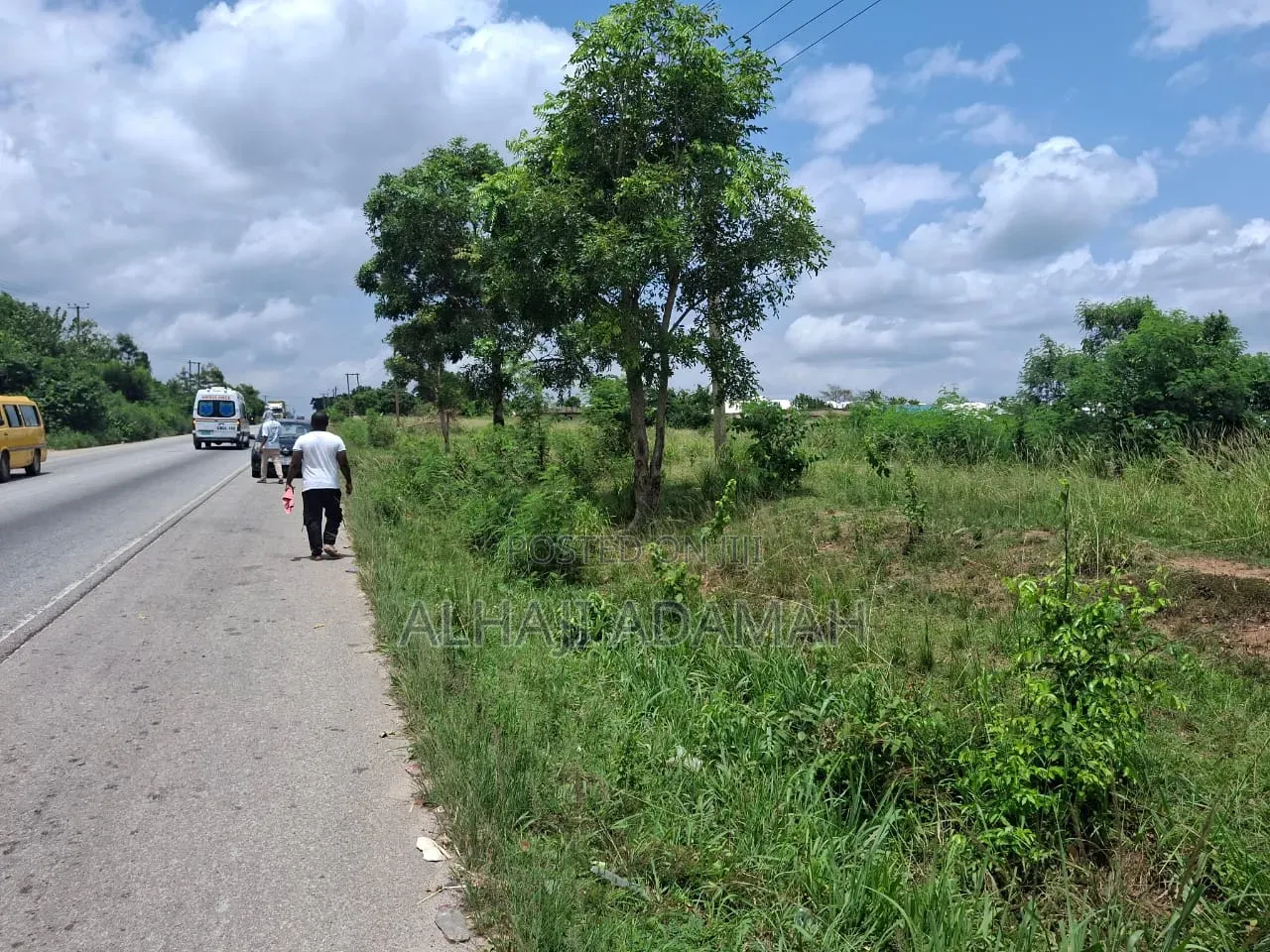 Four Plots for Sale at Kumasi Ofinsu Main Road