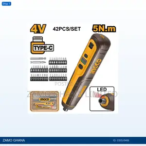 Lithiumion Cordless Screwdriver 4v - Csdli0406