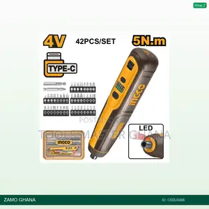 Lithiumion Cordless Screwdriver 4v - Csdli0406