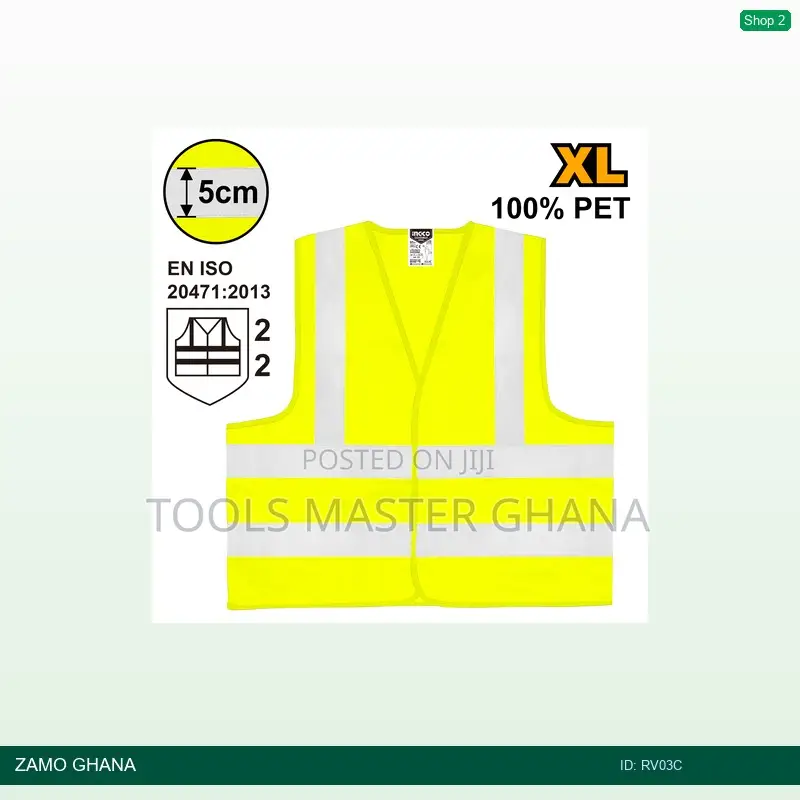 Reflection Vest Yellow - Rv03c