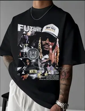 Men’S Vintage Streetwear T- Shirt