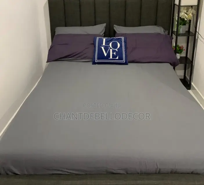 Luxurious Comfy 7 In 1 King Size Removable Reversible Duvet Set
